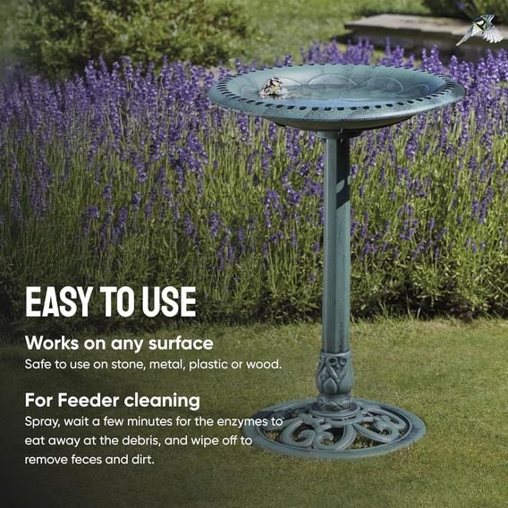 Happy Beaks - Bird Feeder & Bath Cleaner with Sanitiser